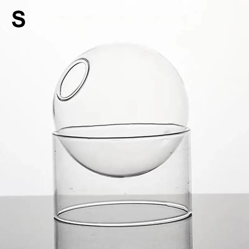Glass Floral Artificial Decorative Table Vase