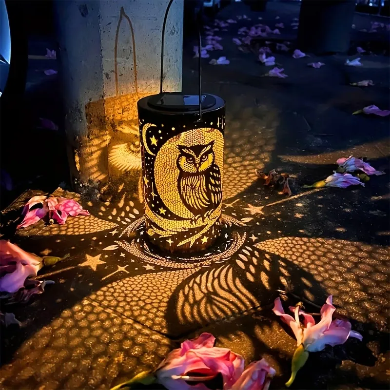 Owl Projection Lantern Light
