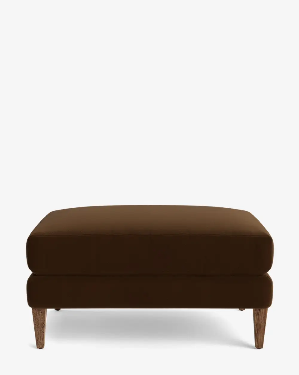 Modern Oak Ottoman