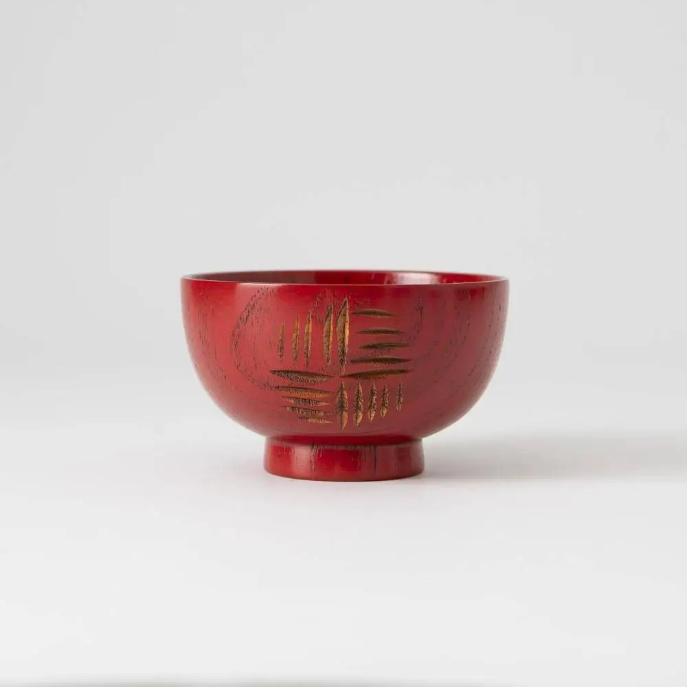 Lacquer Soup Bowl