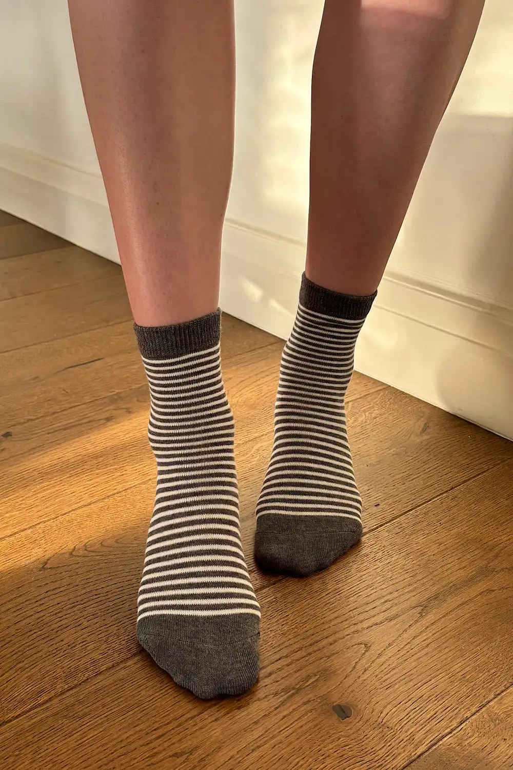 Mixed Stripe Ankle Socks