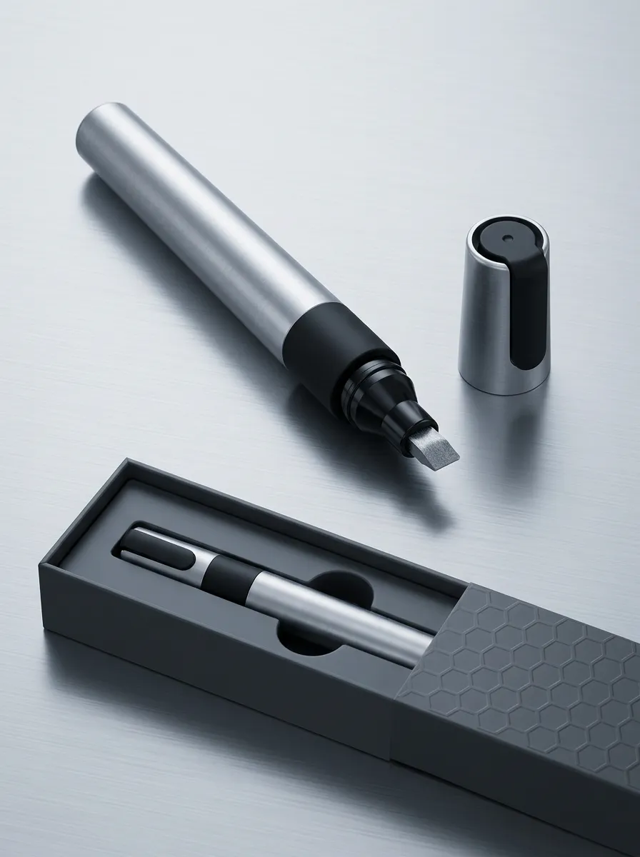 Silver Mirror Effect Chrome Repair Pen