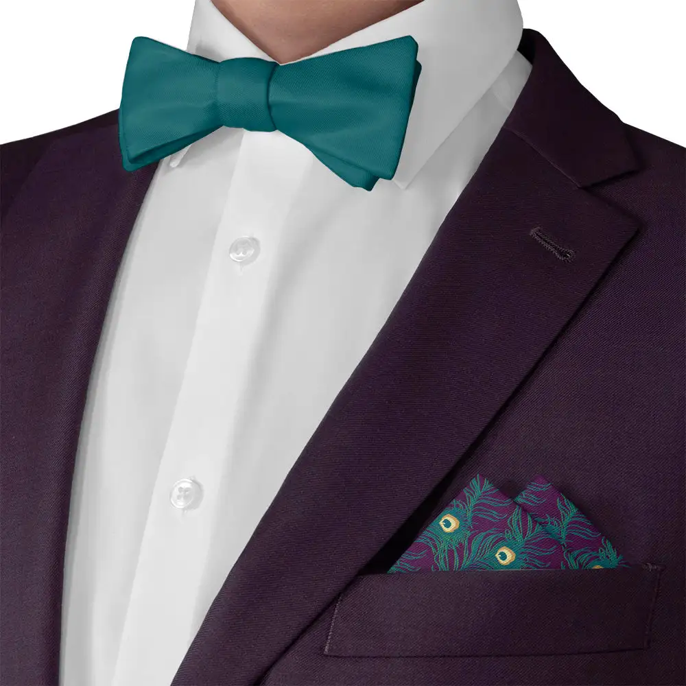 Understated Clean Art Deco Novelty Pocket Square