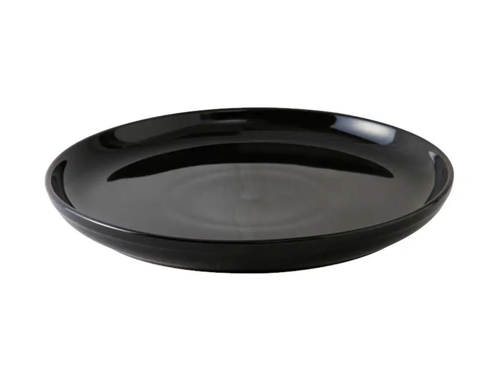 Decorated Pizza And Serving Plate