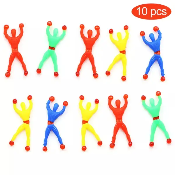Sticky Toys spiderman pack of 10pcs