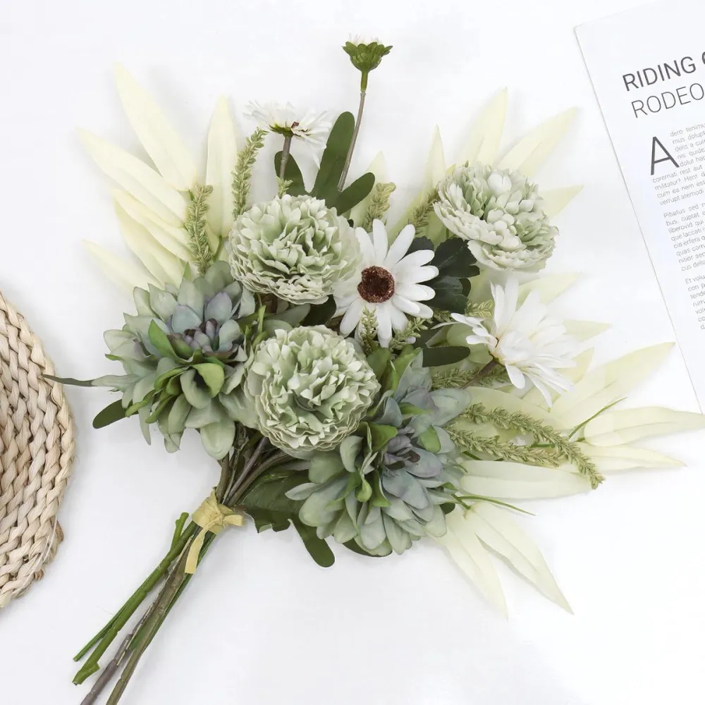 Farmhouse Fake Floral Arrangement