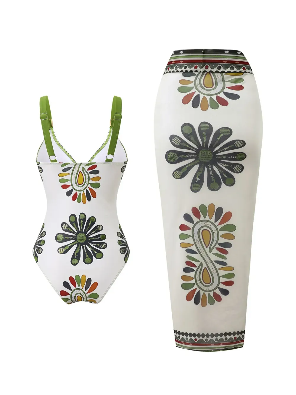 Zoey Printed Swimsuit Set