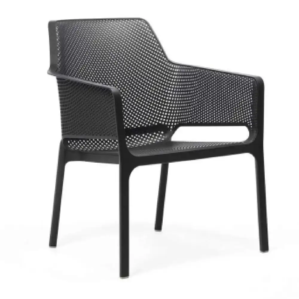 Outdoor Perforated Cushioned Armchair