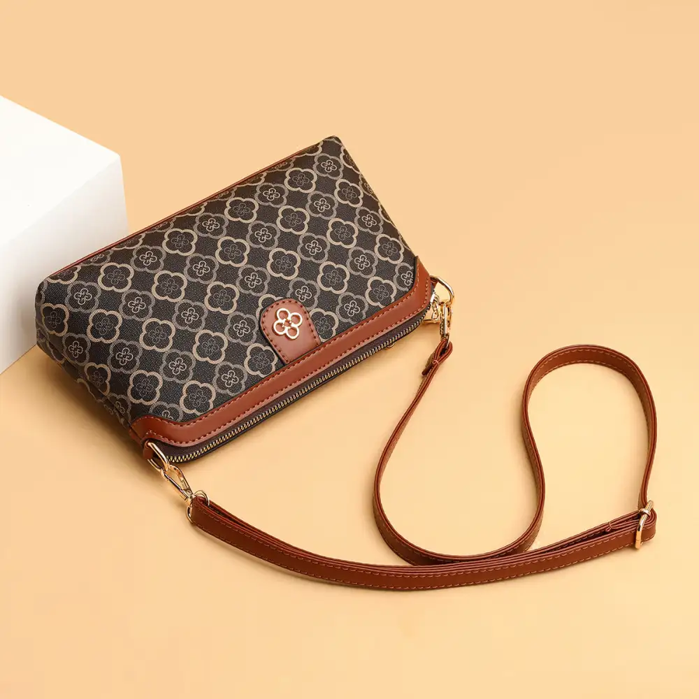 Minimal Soft Leather Crossbody Bag