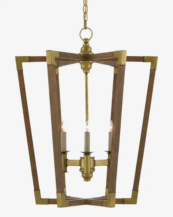 Cage-Frame Modern Chandelier