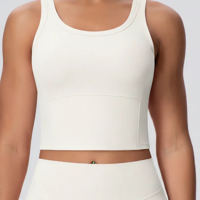 Women's Built-In Bra Yoga Tank Top