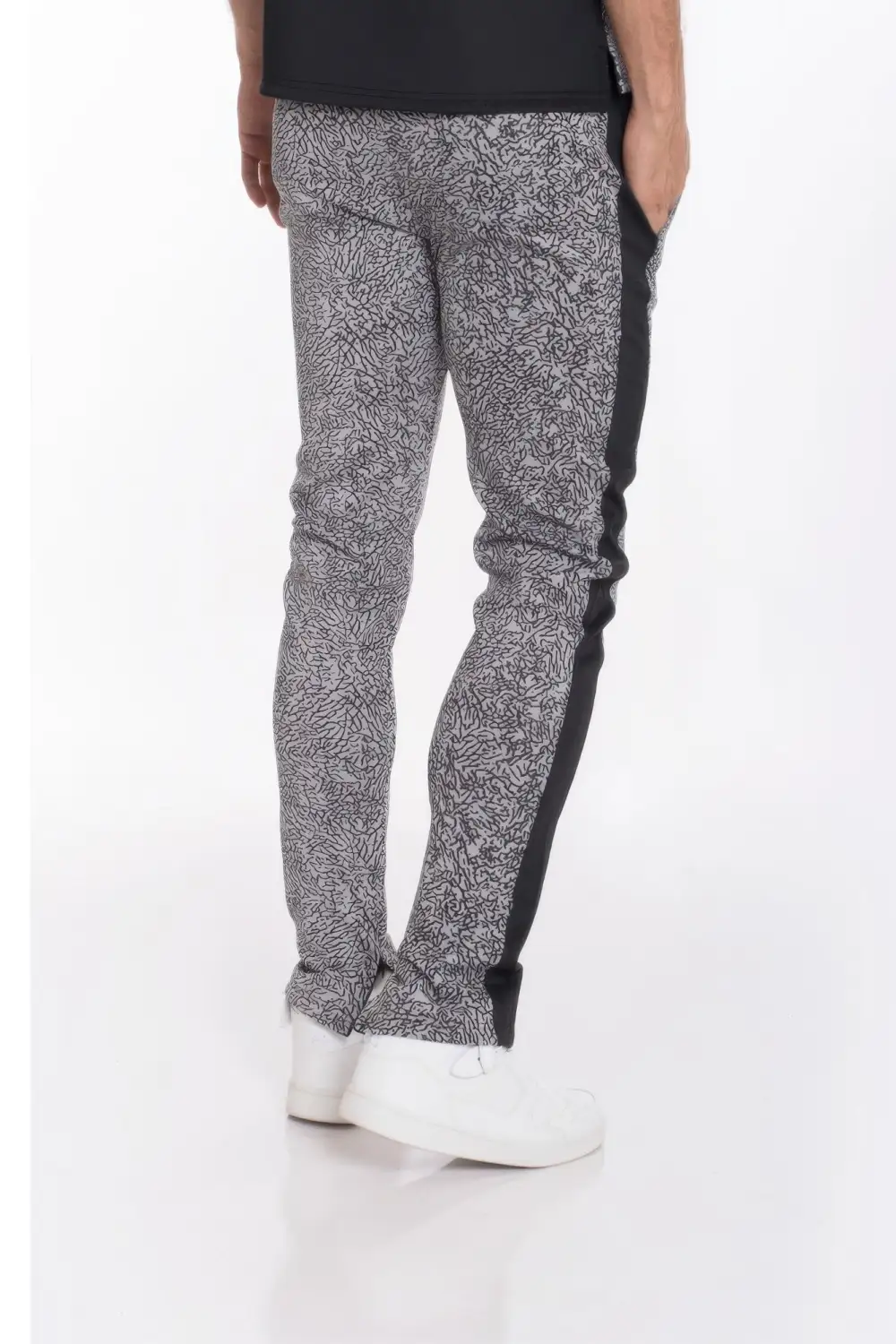 Printed Elephant Track Pants