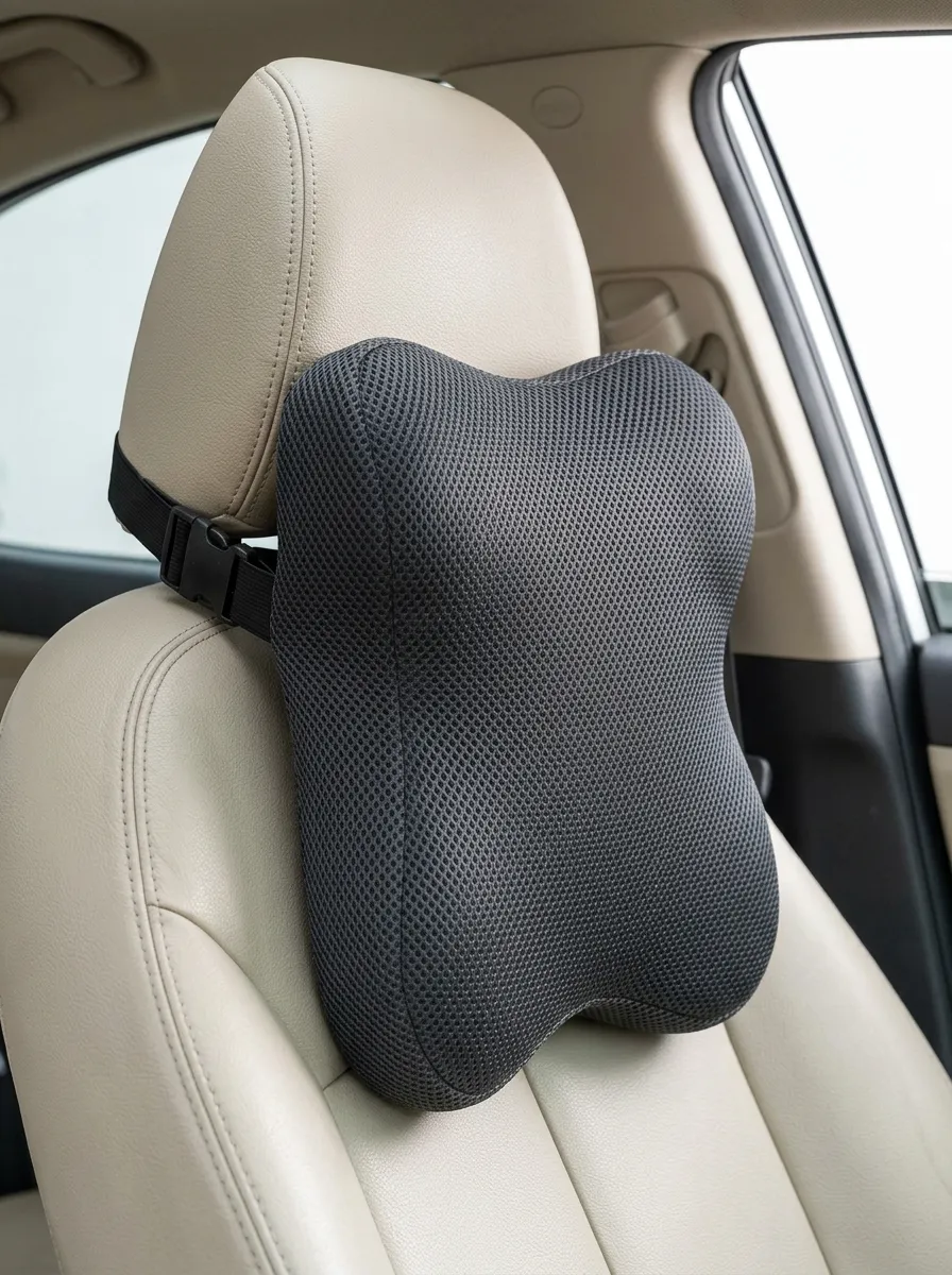 Clean Line Mesh Ergonomic Neck Support Cushion