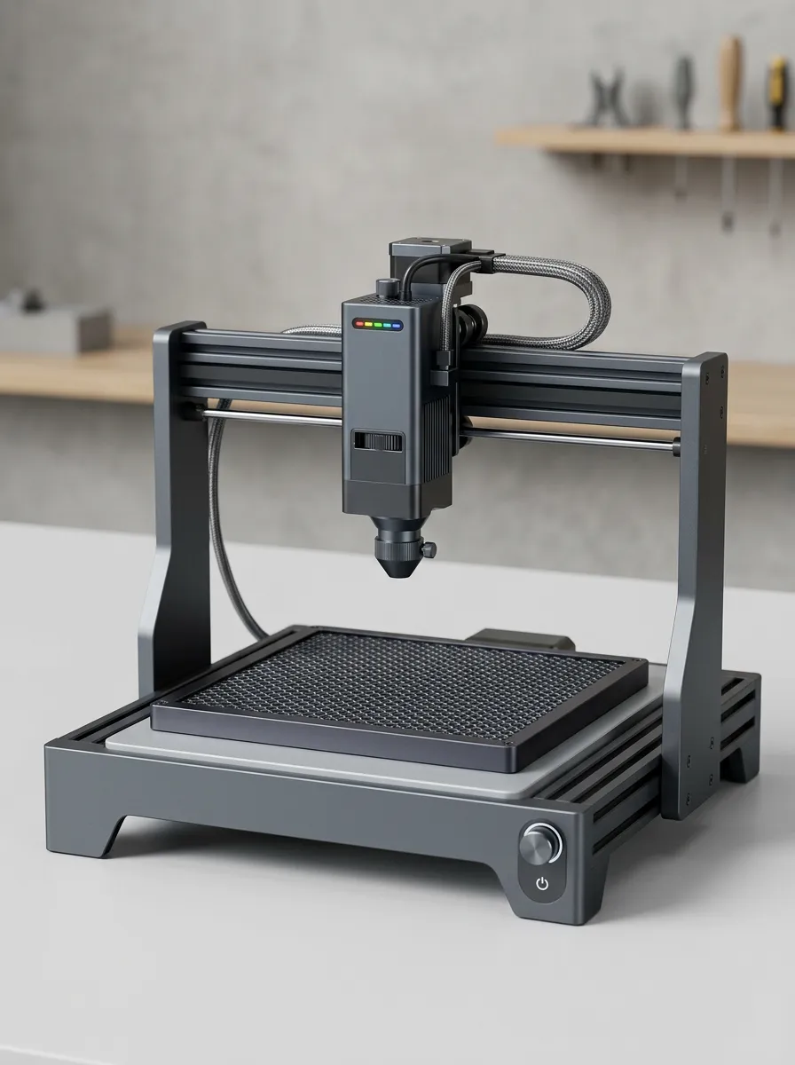 Honeycomb-Bed Desktop Laser Cutting and Engraving Machine