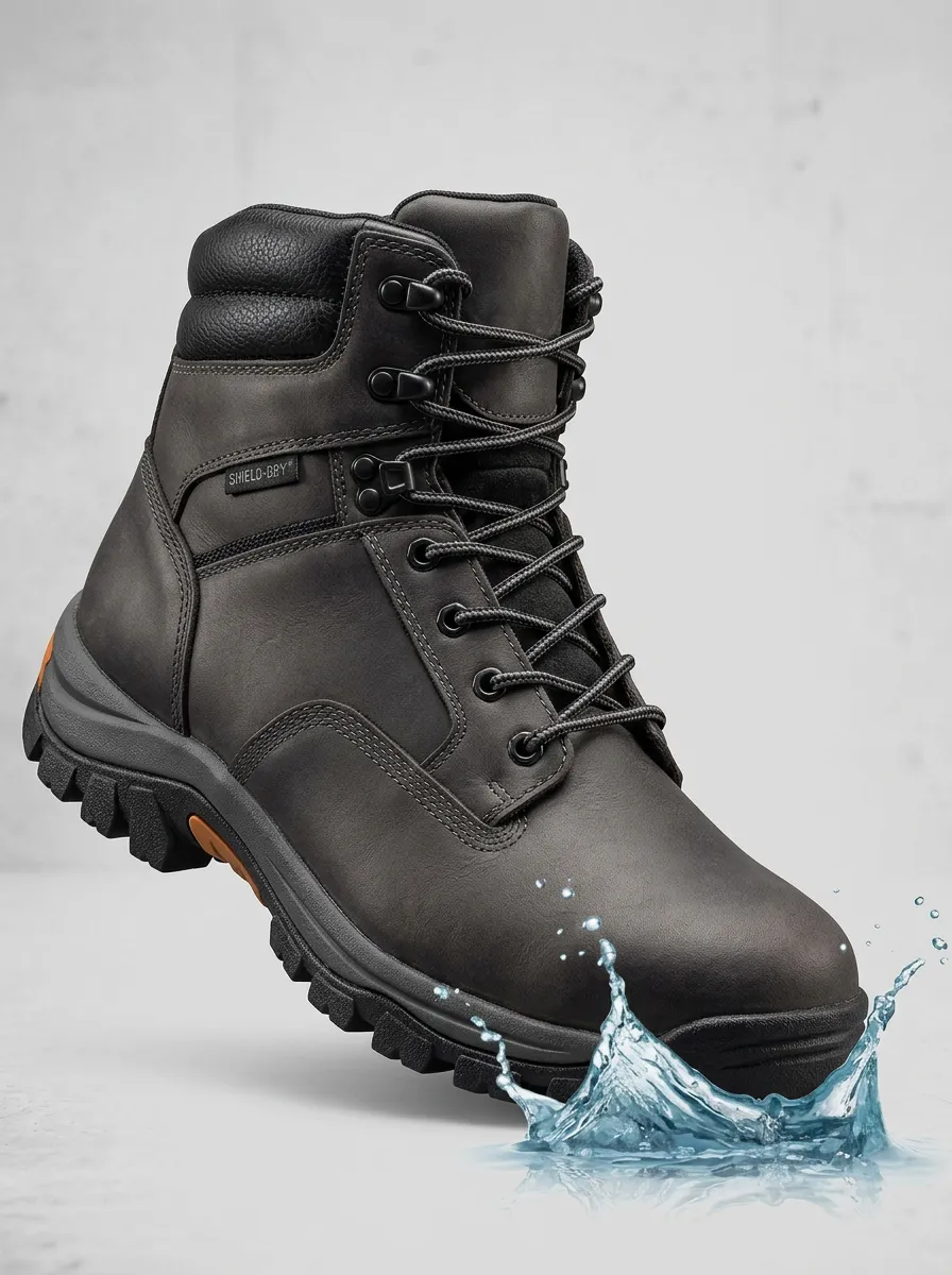 Casual Edit Men' Waterproof Work Boots