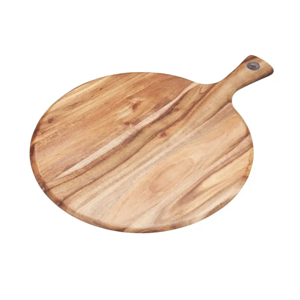 Acacia Wood Round Serving Board