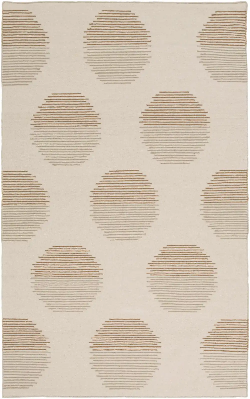 Contemporary Wool Area Rug Styled Floor Accent