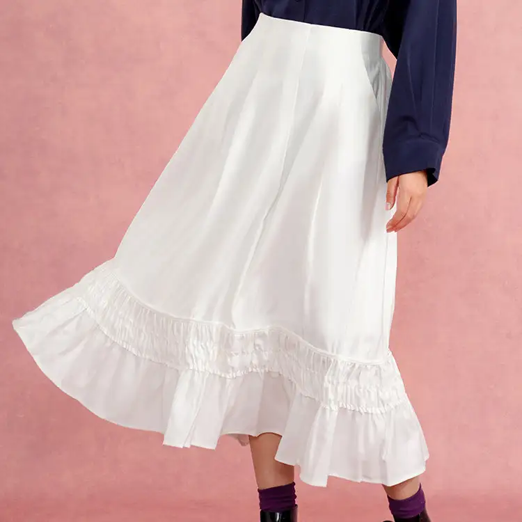 Everyday Campus Everyday Casual Polyester Skirt