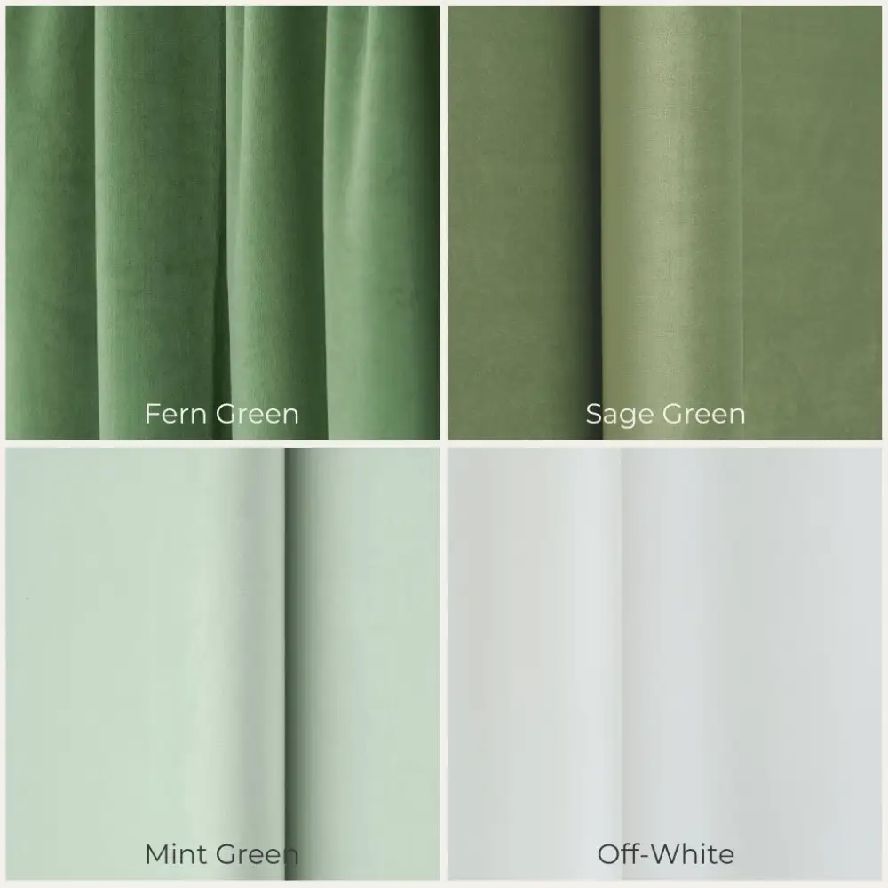 Velvet Eyelet Curtain Panel