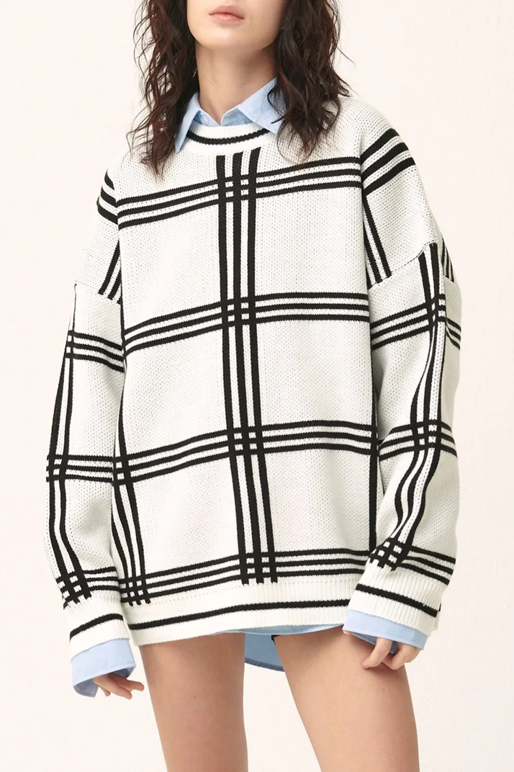Oversized Crewneck Sweater