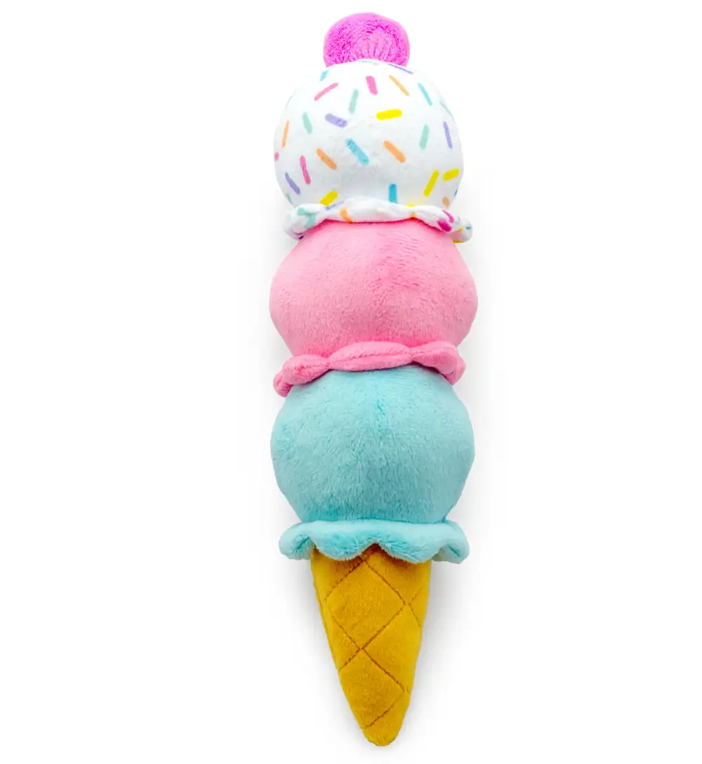 Scoop Ice Plush Dog Toy