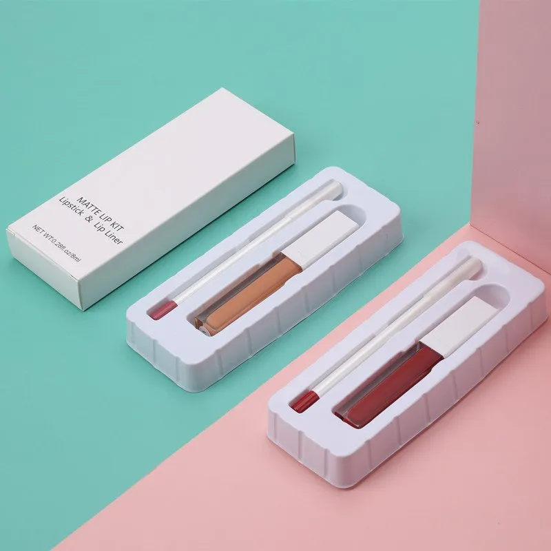 Satin Finish Lip Liner Pencil Set