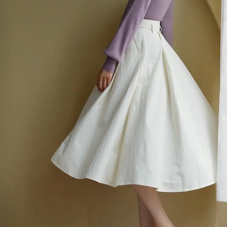 Weekend Everyday Everyday Casual Cotton Skirt