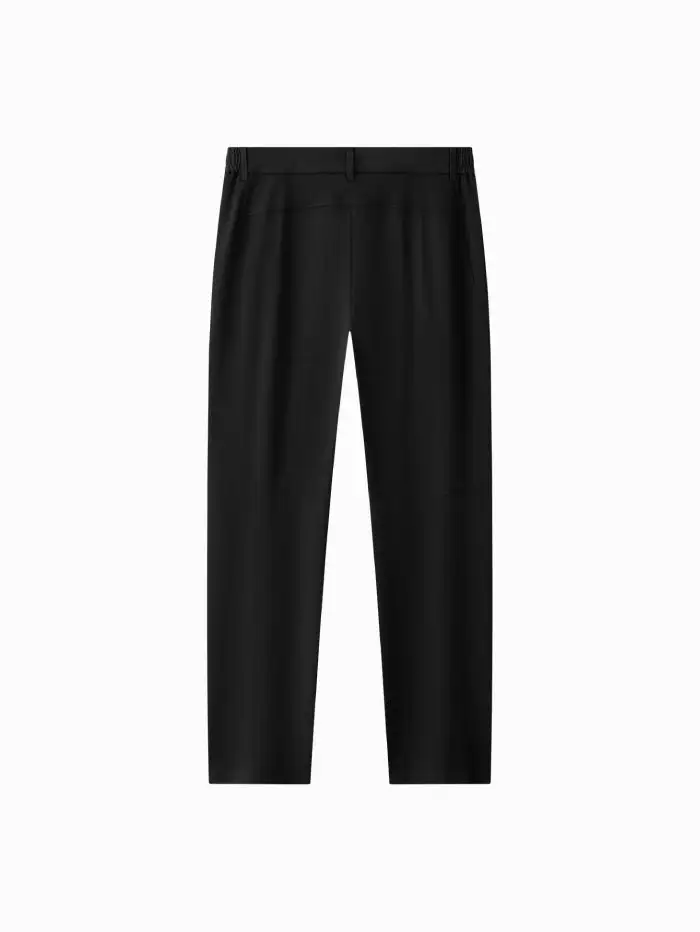 Men's Straight Open-weave Trousers