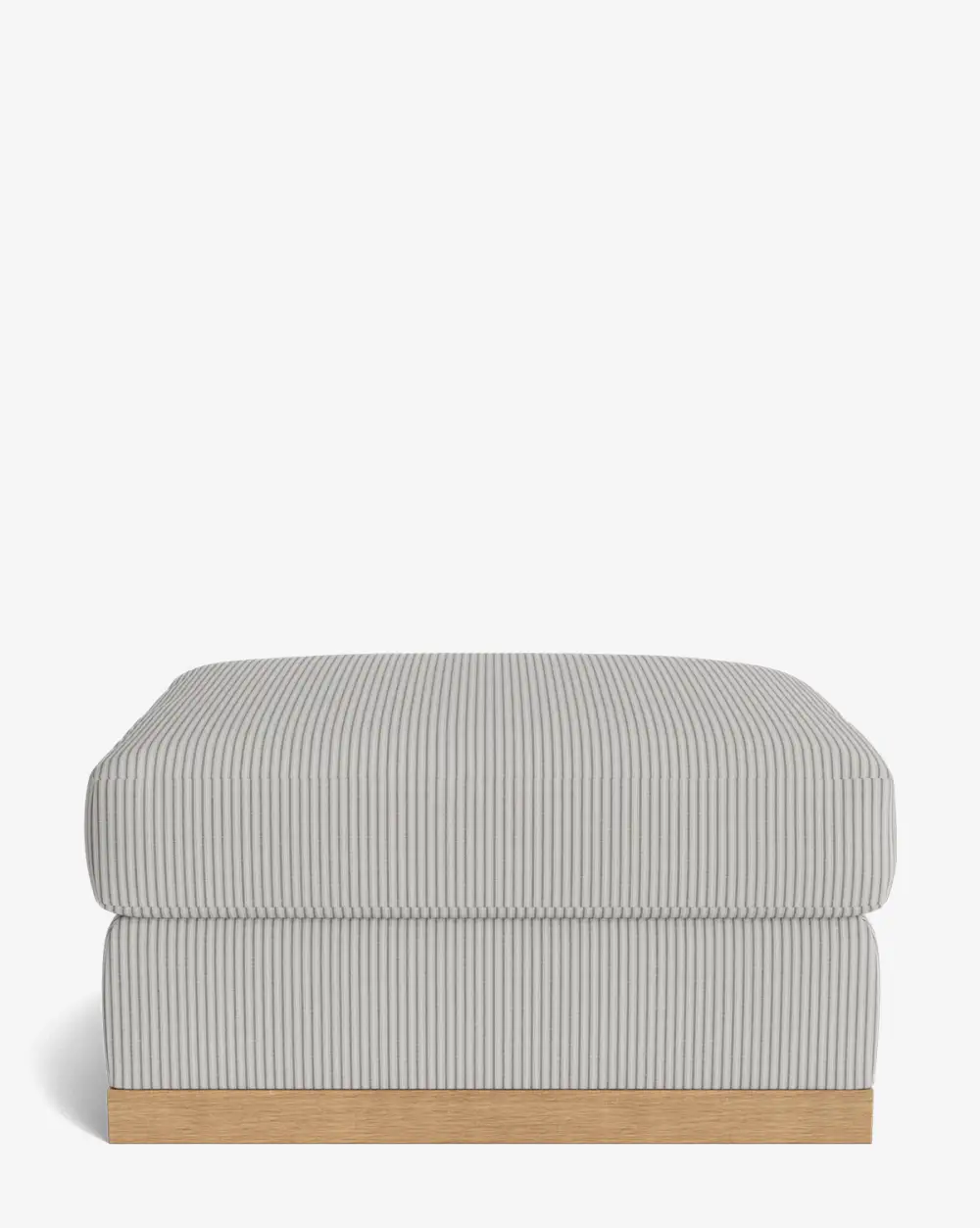 Modular Velvet Ottoman