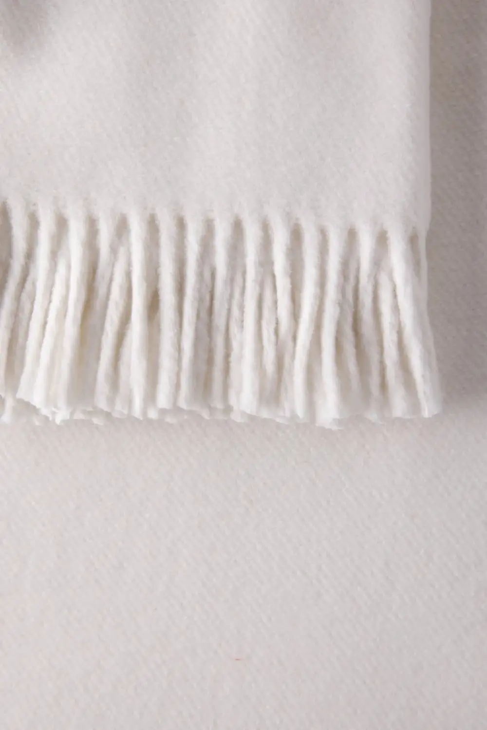 Solid Cotton Blend Throw