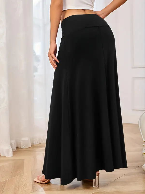 Line Knit Skirt