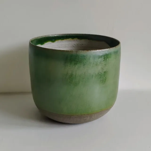 Hand Thrown Ceramic Plant Pot