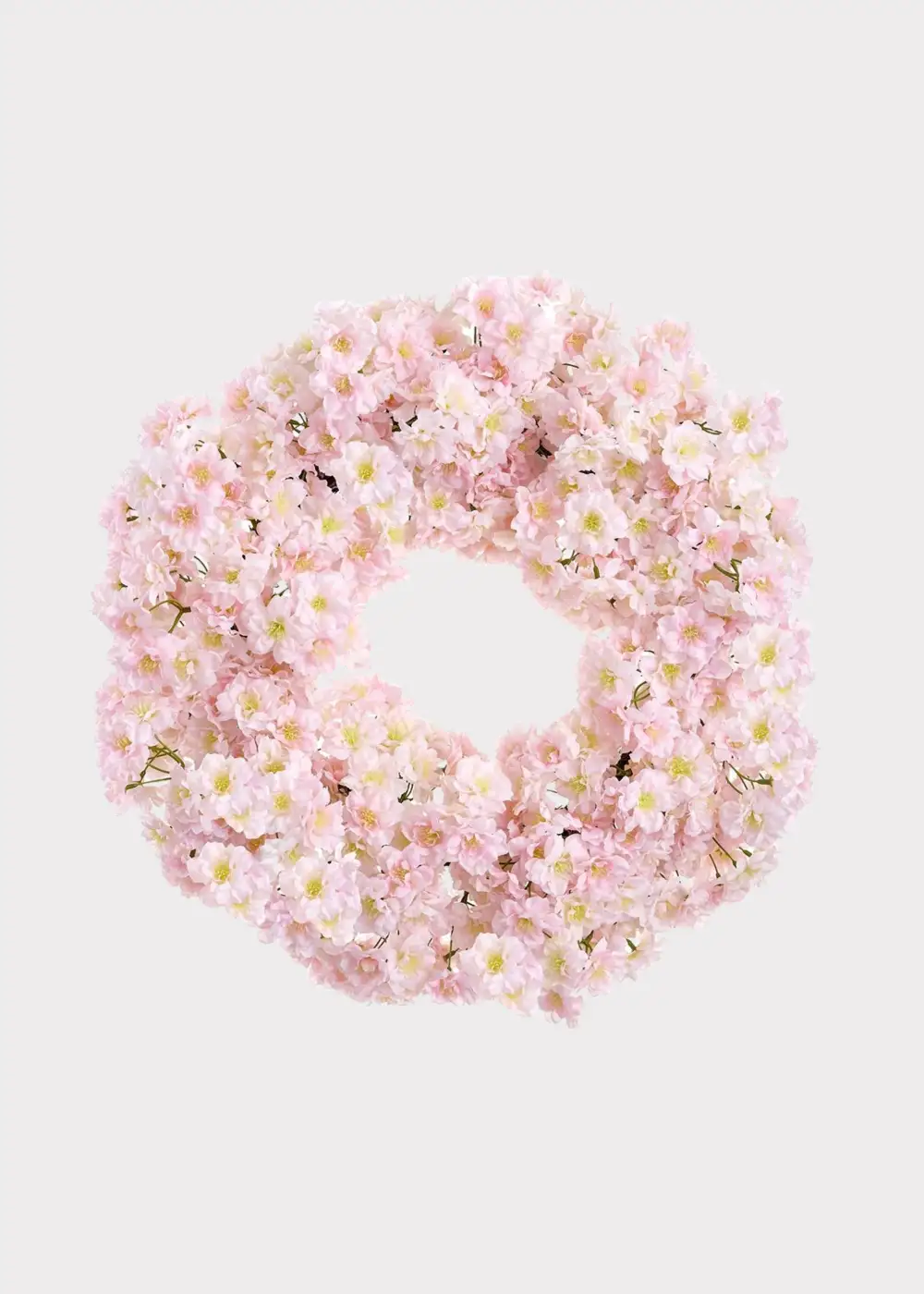 Artificial Floral Cherry Blossom Wreath