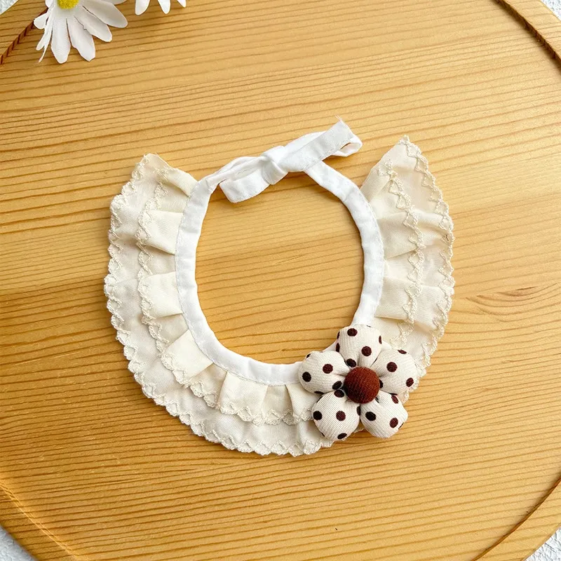 Floral Ruffled Pet Collars