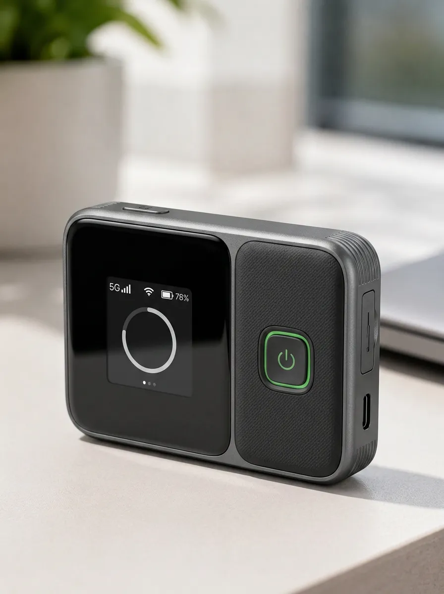 Digital Display 5G Pocket WiFi
