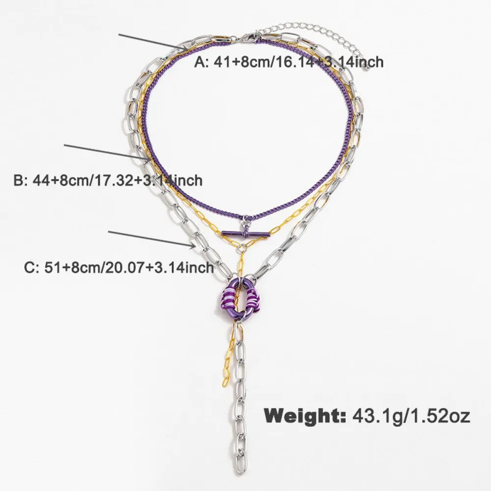 Sculpted Layered Necklace