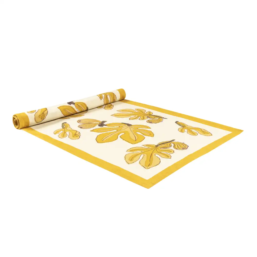 Fig Leaf Harvest Table Runner