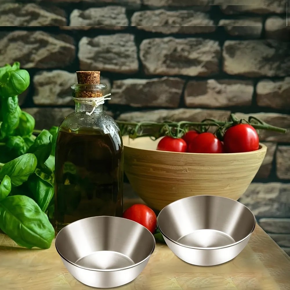 Stainless Steel Mini Serving Bowls