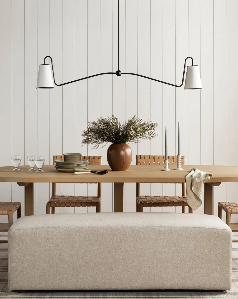 Linear-Form Modern Linear Chandelier