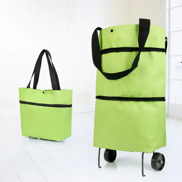 Lightweight Shopping Folding Trolly Bag