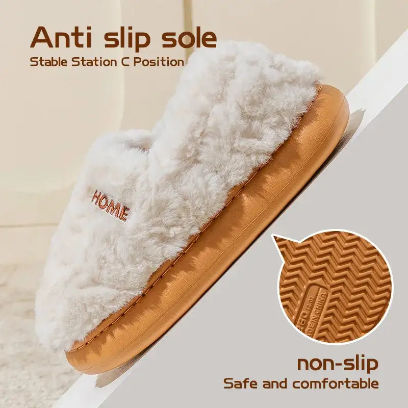 Quiet Comfort Plush Casual Slippers