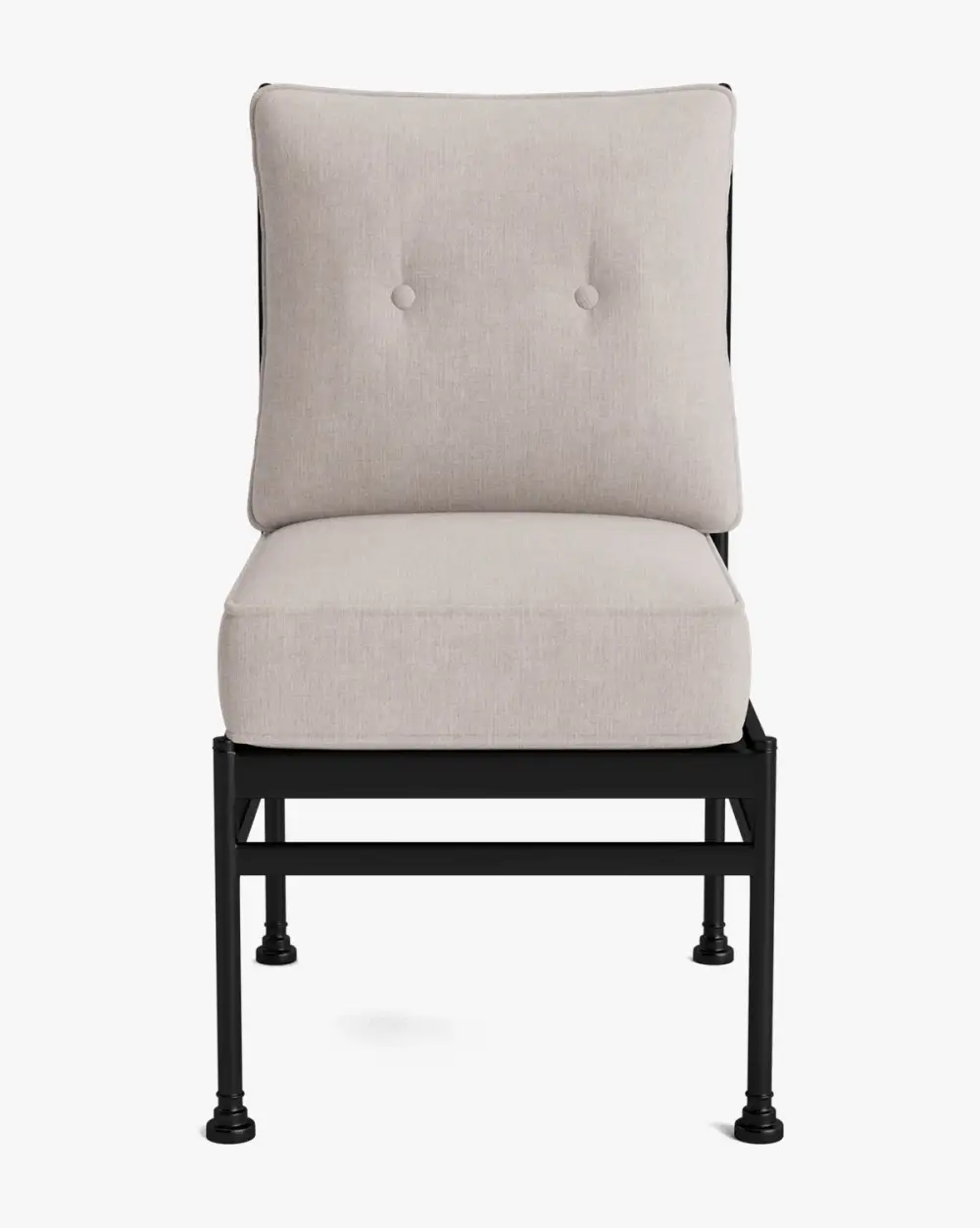 Tailored Aluminum Dining Chair