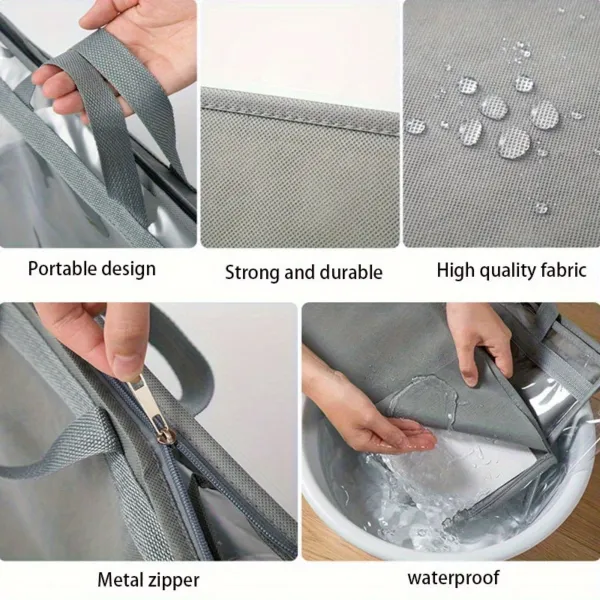 Clear Foldable Storage Bag