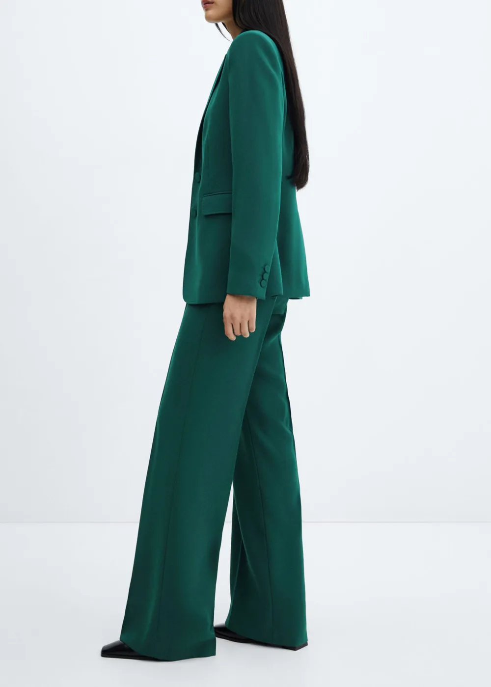 Wideleg Pants With Belt