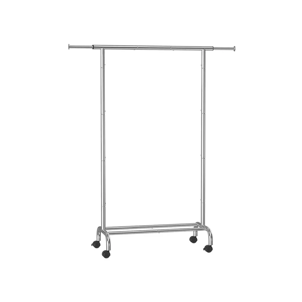 Extendable Clothes Rail With Hanging Bar