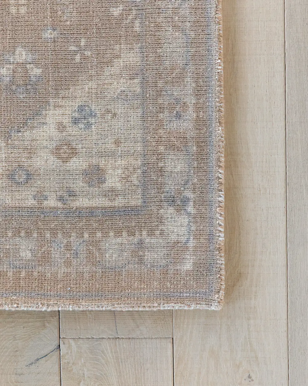 Layered Hand-Tufted Wool Area Rug