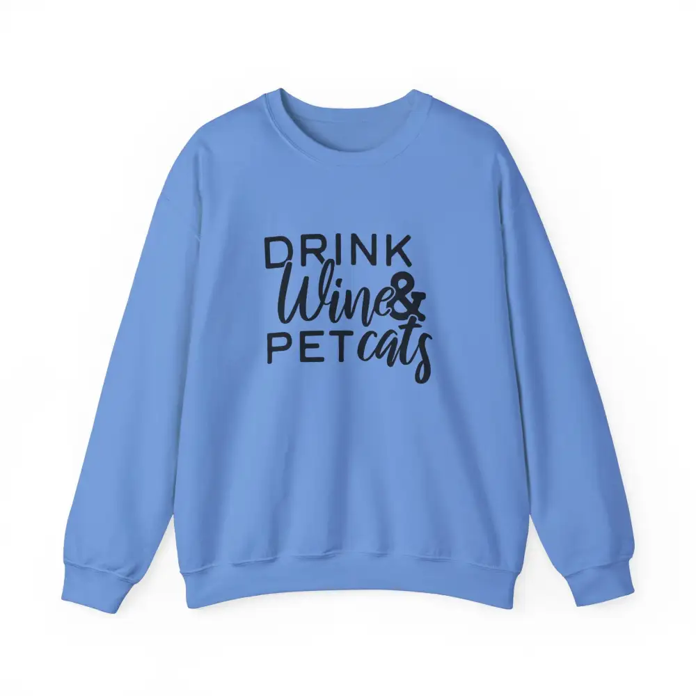 Cat Graphic Crewneck Sweatshirt
