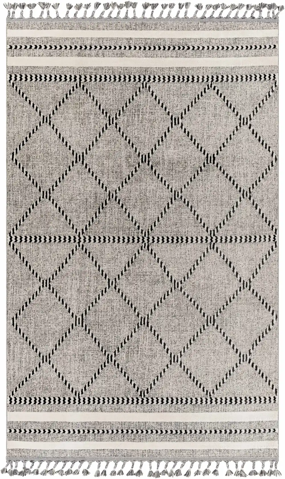 Elevated Bohemian Polypropylene Area Rug