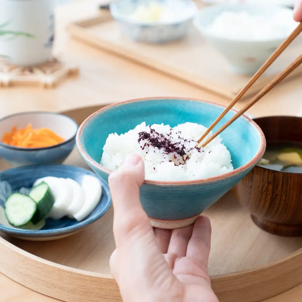 Refined Stoneware Rice Bowl
