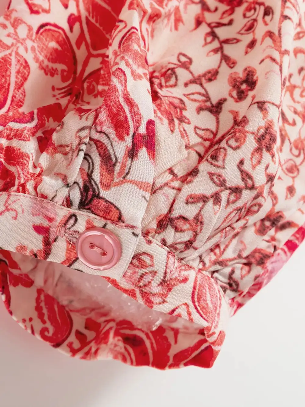 Clean Line Printed Long Sleeve Mini Dress